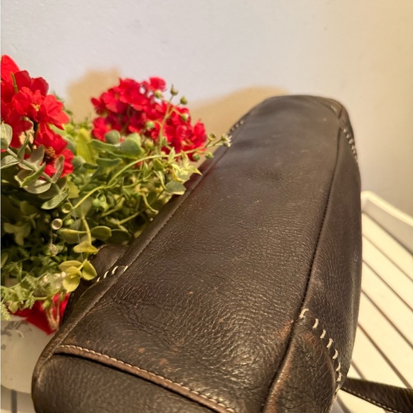 Donald J Pliner RARE vintage Italian Designer Beautiful Leather Handbag EUC - Picture 6 of 10